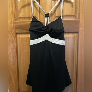 Black and white vintage bathing suit
